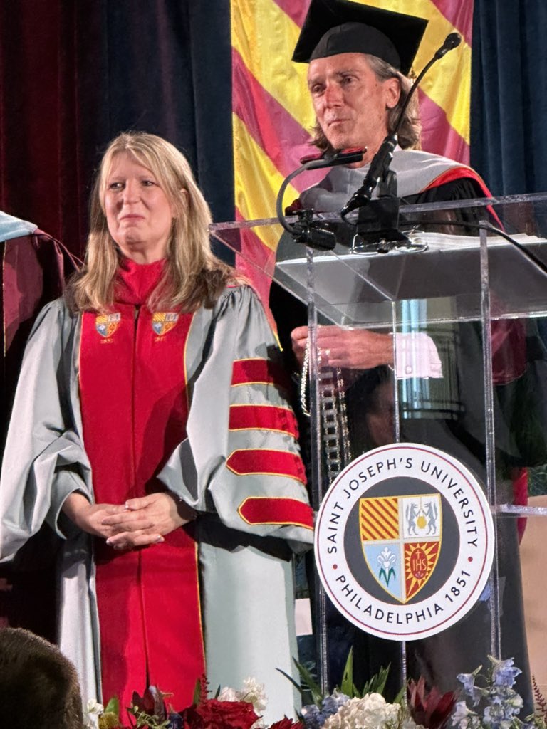 Today is one for the record books. Gompers students were invited to the inauguration of Sju’s first female president, Cheryl McConnell.  Gompers students created a quilt which was gifted to the incoming Pres. <a href="/SJUHawks/">Saint Joseph's Hawks</a> <a href="/Mr4thDistrict/">Curtis Jones, Jr.</a> <a href="/MorganCephas2/">Morgan Cephas</a> <a href="/PHLfamilies/">Philadelphia Office of Children and Families</a> <a href="/PhillyMayor/">Mayor Cherelle L. Parker</a>