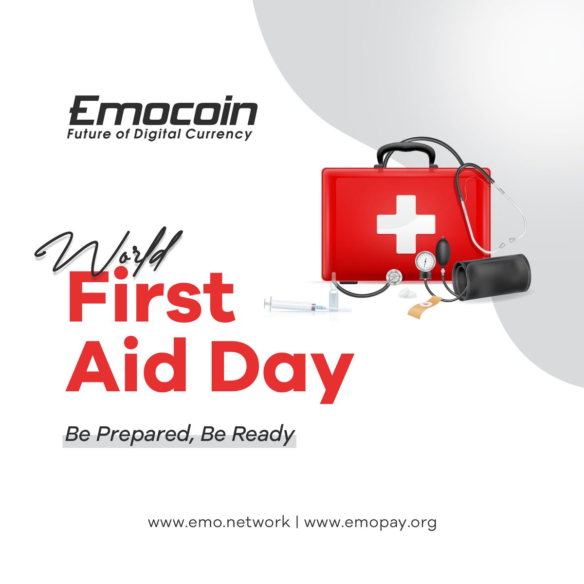 its_emocoin's tweet photo. This World First Aid Day, let's bridge the gap to save lives worldwide.🌎❤️

#WorldFirstAidDay #FirstAidHeroes #SafetyFirst #Emocoin #BeAHero #FirstAidEducation #Emopay #SafetyMatters #firstaid #SaveLives #LearnFirstAid #FirstAidSkills #KnowledgeIsPower #crypto #Safety #Knowledge https://t.co/YHCnsKStZz