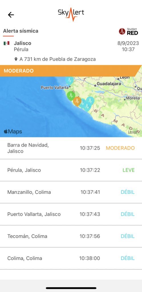 Doblete sísmico (sismos de similar magnitud en corto tiempo) en Jalisco.

El primer sismo, de magnitud 5.7, se ubicó a mayor distancia de la costa generando intensidades «leves».

El segundo sismo, de magnitud 5.8, se ubicó a menor distancia de la costa y fue más grande (mayor