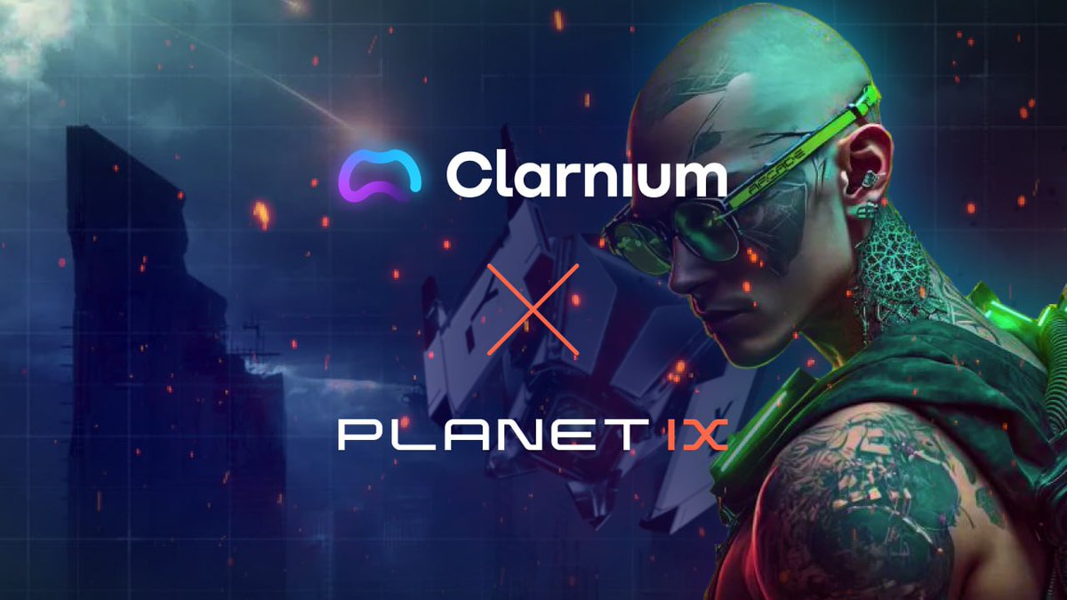 🚀Clarnium partners with <a href="/Planetix0/">PLANET IX</a>!

🪙About Planet IX:
Planet IX is a futuristic strategy masterpiece crafted on the Polygon blockchain. The game mechanics is integrated with NFT technology and empowered by Polygon, a cutting-edge L2 solution for Ethereum. 

🌌How to start