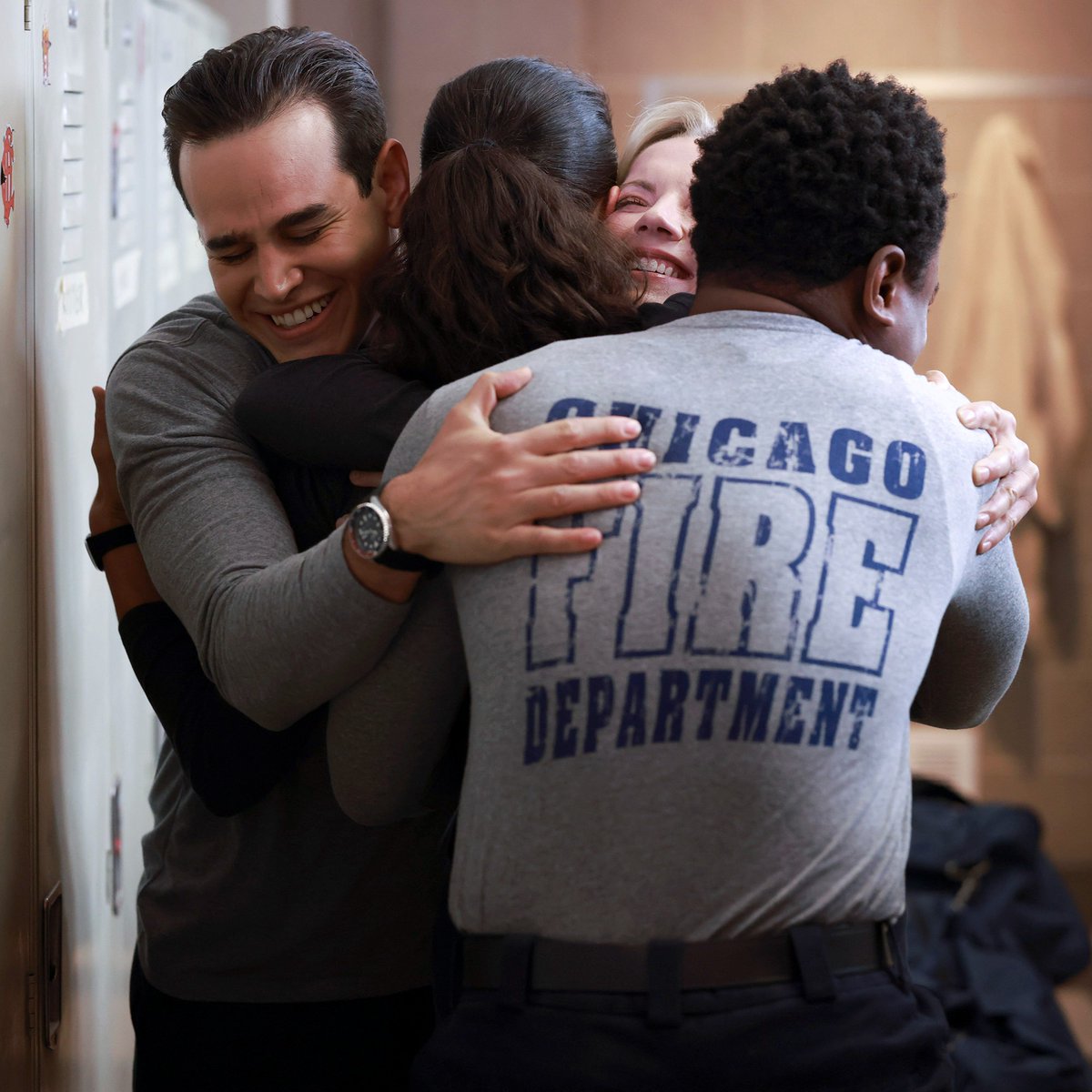NBCOneChicago's tweet photo. besties forever 🫂 https://t.co/louBt5ggTe