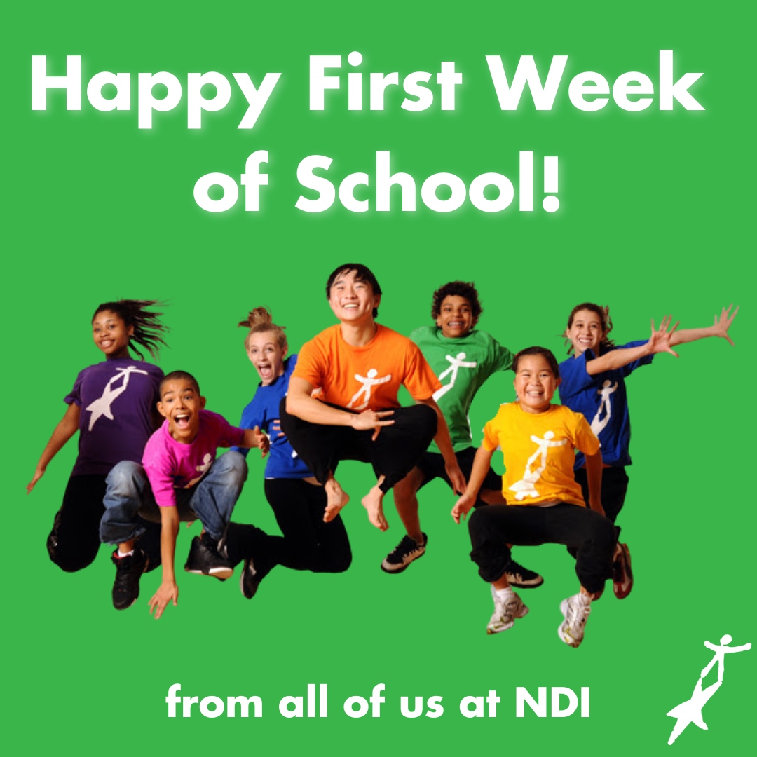 Wishing everyone a joyful first week back in school!