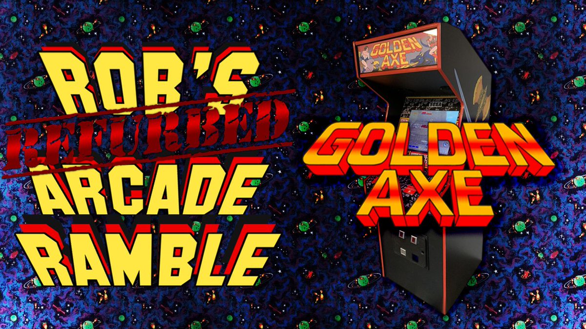 RobsRetroRamble's tweet photo. Golden Axe (Rob's Refurbed Arcade Rambles):
https://t.co/c2Y6BCkAzJ https://t.co/EBNekfMRWy