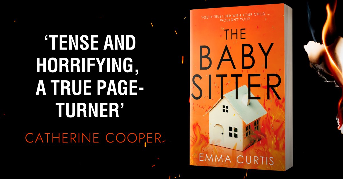 Thank you so much <a href="/catherinecooper/">Catherine Cooper</a> for reading #TheBabysitter. I am hugely grateful 🧡

My first book out since 2021. I am super excited about this one🔥

Coming soon 12.1023! 😀