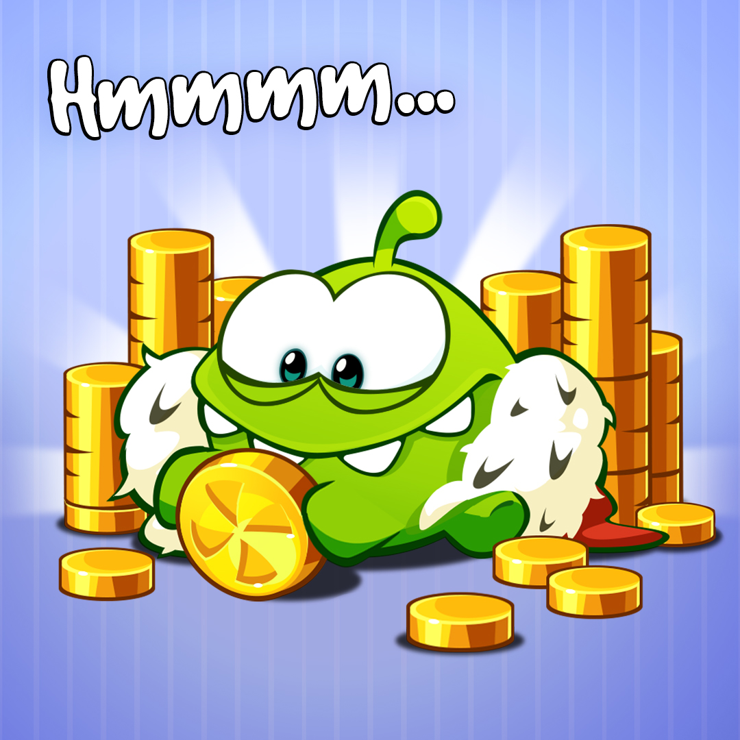 Cut the Rope on X: Cut the Rope has candy coins now! They're not as tasty  as candybut you can get new candies with themdoes that make them  preciousss? Will candy coins