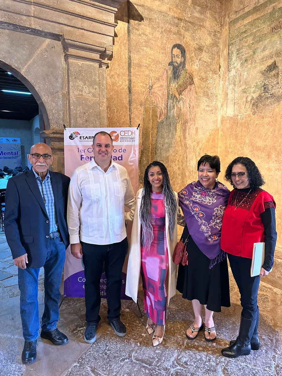 CEDHMichoacan's tweet photo. El Ombudsperson de Michoacán, Marco Antonio Tinoco Álvarez participó en el 1er Congreso de Feminidad y Salud Mental en Tzintzuntzan. #CEDHContigo #CEDHMichoacán https://t.co/Tf8npvqmYe