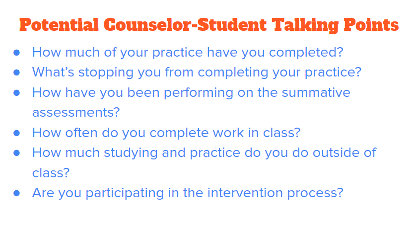 Communication is key at the beginning of the school year--especially in grading reform. 🔑

Here are a few things I shared w/ my school counselors today to help them understand my learning team's grading practices AND to help them talk to students about grades in our classes. 😎