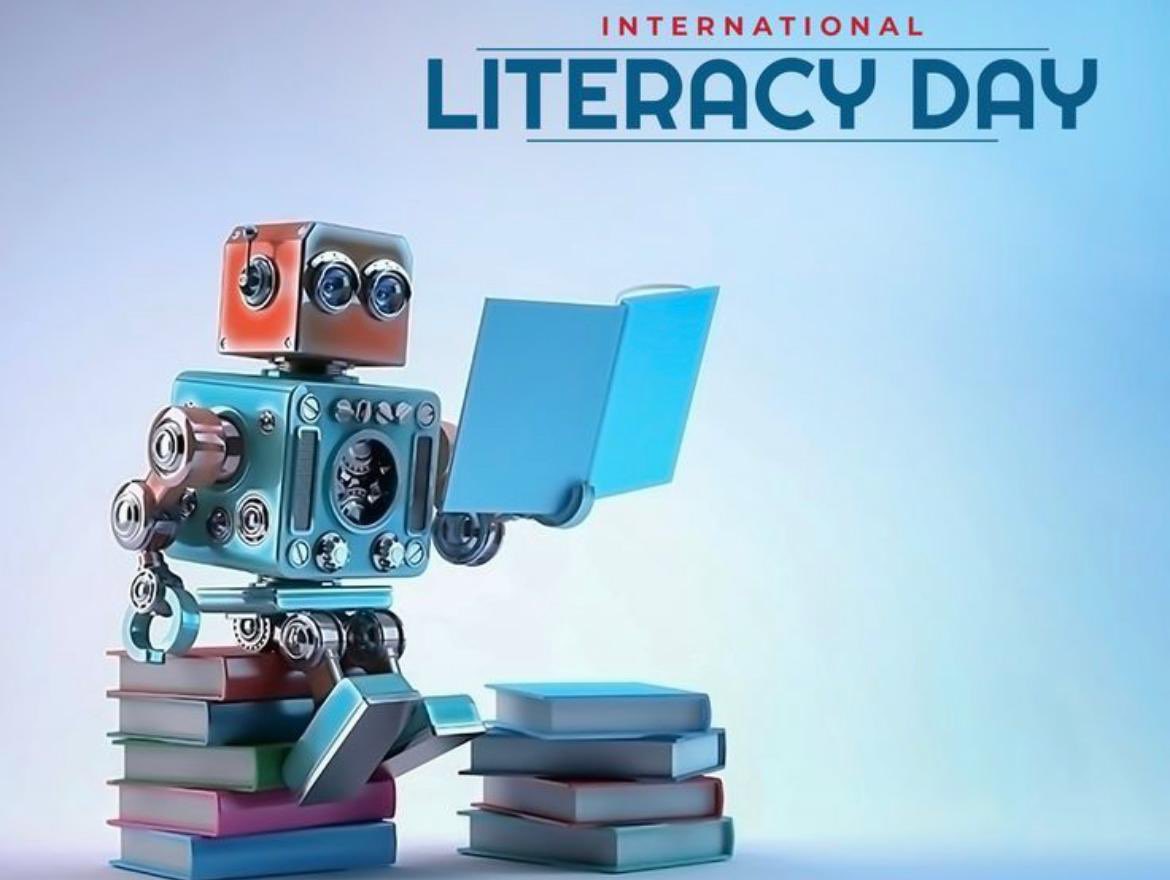 Dalyahya's tweet photo. 📚 Happy #LiteracyDay! 
Embracing the digital economy and technology is crucial for a brighter future.💡Embracing tech-driven learning can make education accessible to all. Let's unite to bridge the digital divide, empower minds, and ensure everyone has access to knowledge. support digital literacy programs and empower minds worldwide! advocating for #DigitalLiteracy today! 

#DigitalProsperity4All