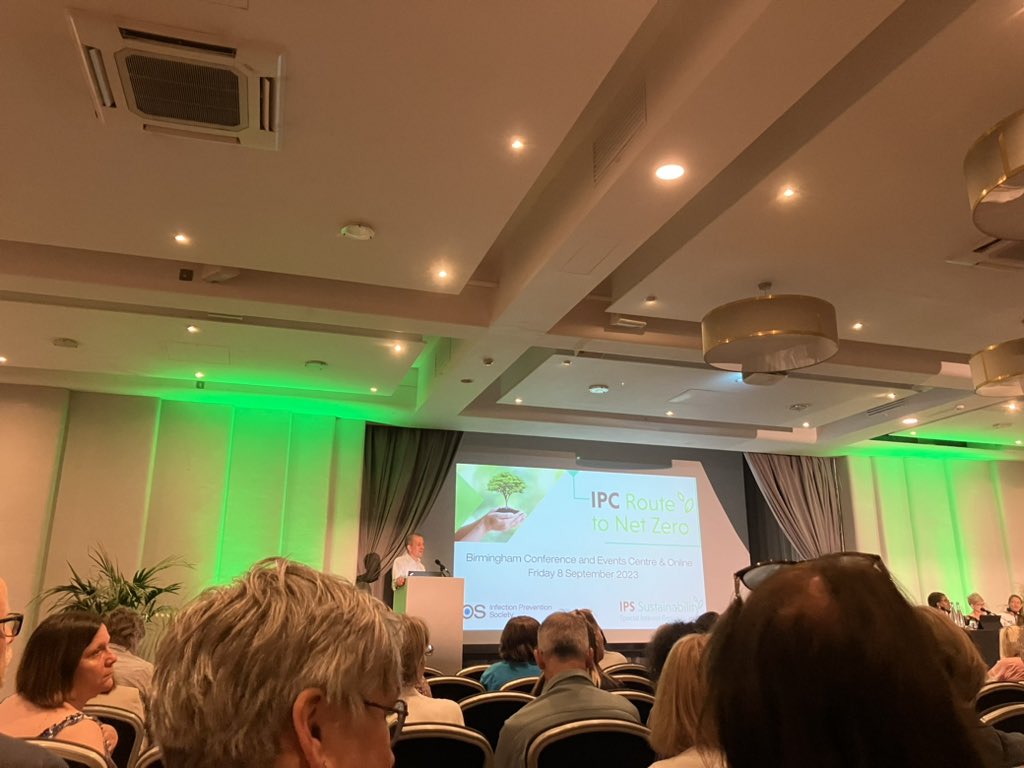 Congratulations on a brilliant IPC Route to Net Zero conference @IPS_Infection! A day of wonderful speakers and insightful talks about how IPC enables the NHS’ sustainability work.

Feeling inspired and excited to see what we can do at NBT alongside @NBT_IPCT 

#IPCNETZERO