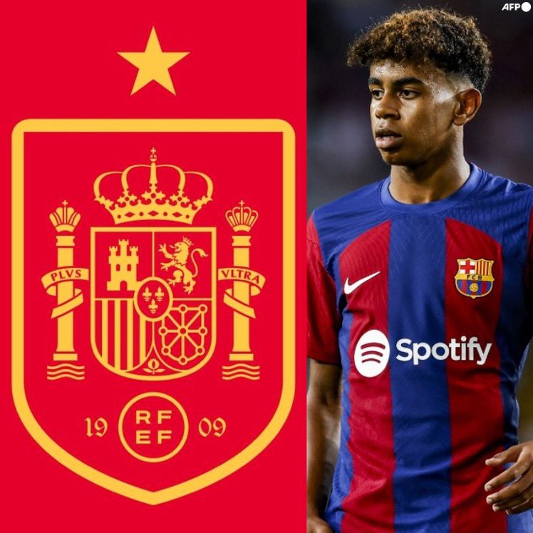 factsfutt's tweet photo. ¡¡OFICIAL!! ¡¡ÚLTIMA HORA!! Lamine Yamal se acaba de convertir en el debutante más joven en toda la historia de la Selección absoluta de España. El canterano del FC Barcelona se presentó en el fútbol internacional mayor a los 16 AÑOS Y 57 DÍAS de edad. Adiós a la marca de Gavi. https://t.co/sJSyK3Trx6