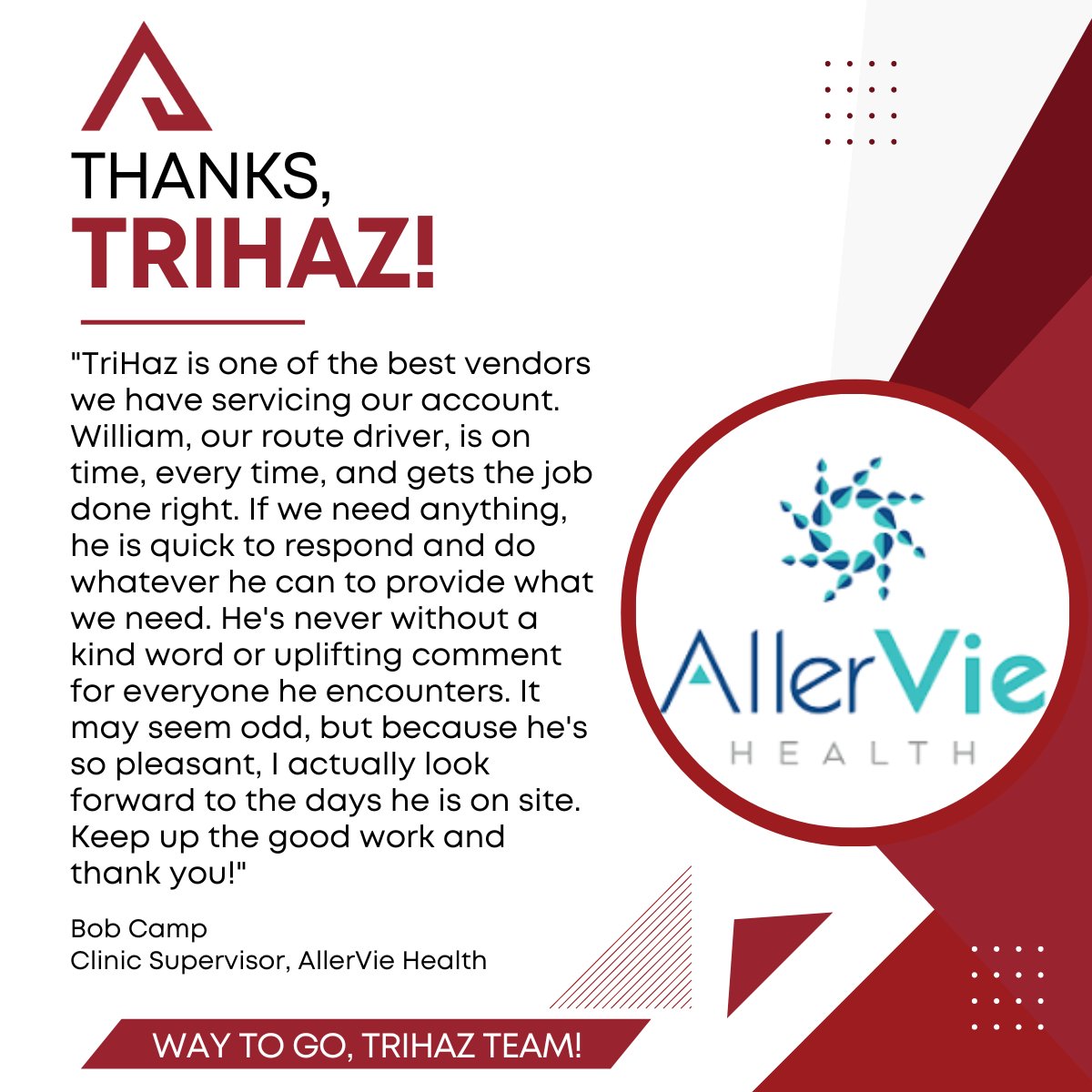 When it comes to regulated medical waste, we've got your back! Our team is dedicated to providing top-notch services, from collection to disposal. We're more than just a service; we're your community partner.

trihazsolutions.com/regulated-medi…

#HealthcareSafety #MedicalWaste