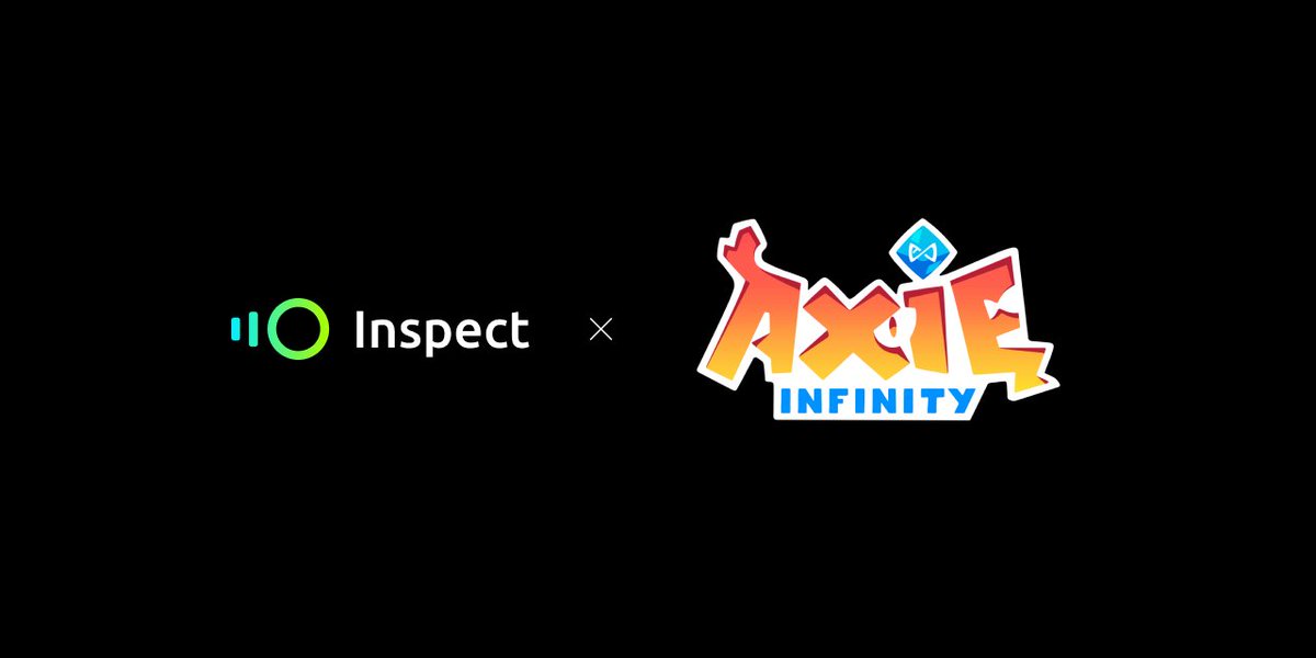 inspectxyz's tweet photo. 1/3 We're excited to announce our first gaming partnership with @AxieInfinity 🎉

Once live, our platform will provide analytics to a brand new gamer audience and serve Axie's 1.95M+ unique holders! https://t.co/i1qMuVKU0k