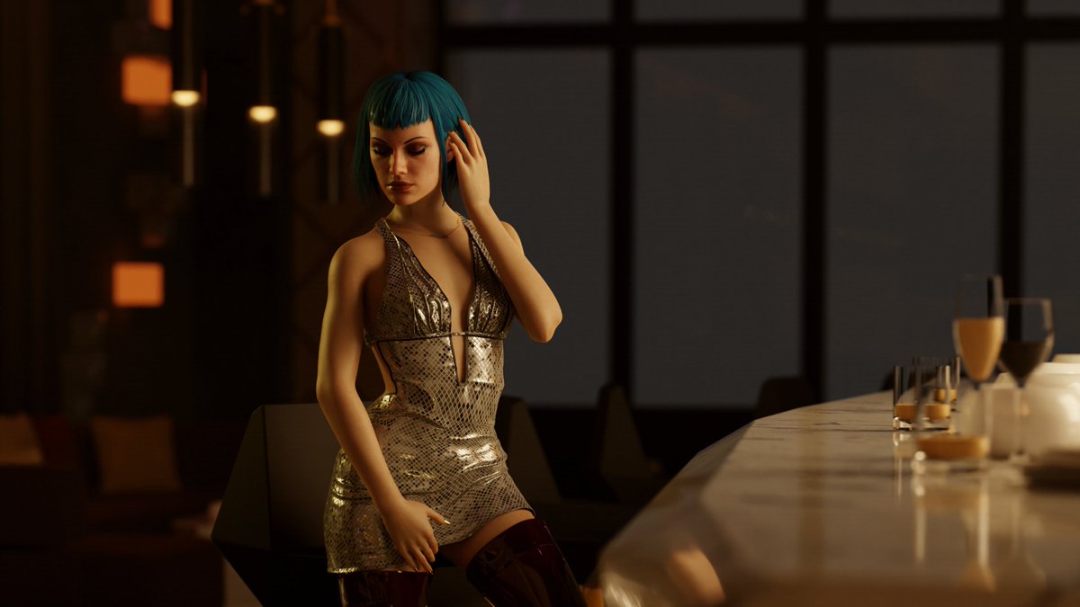 Bex_NSFW's tweet photo. Back With Class

#Cyberpunk2077 #NSFW #rule34 #EvelynParker https://t.co/MHMi9QQJ7Y