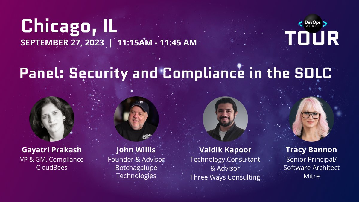CloudBees's tweet image. 🚀Get ready for #DevOpsWorld! On 9/27, join us for a day full of learning, networking, and all things #DevOps. This year, we&apos;re focusing on security and compliance. Ready to level up your DevOps game? Register now: reg.rainfocus.com/flow/cloudbees… #SoftwareGovernance