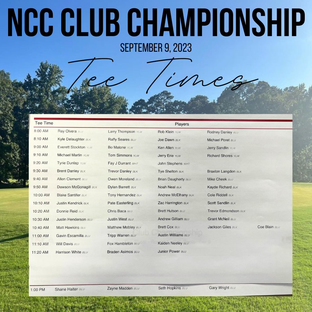 #clubchampionship