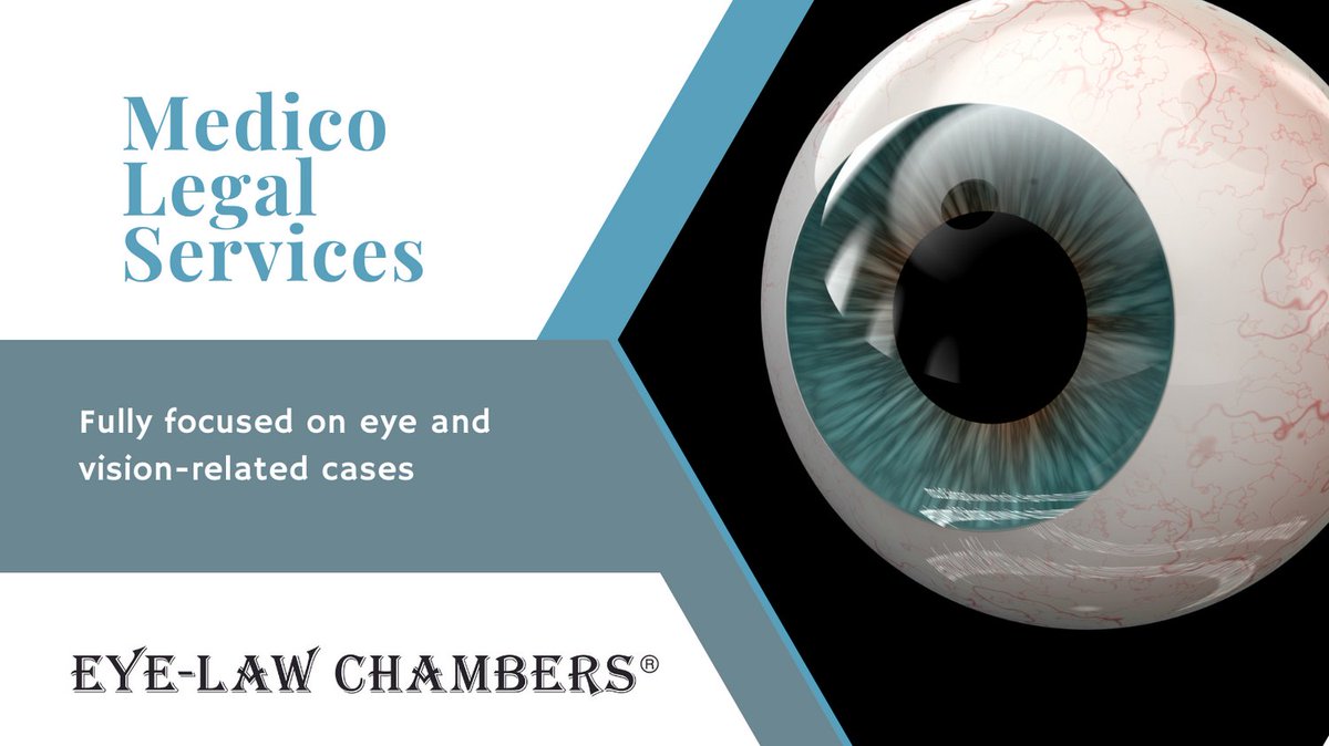 ⚖️ Navigating the legal landscape can be complex, especially in the realm of eye health. Our medico-legal experts bring clarity to even the most intricate cases, ensuring fair resolutions. #Legallandscape #EyeLawChambers #MedicoLegalExperts