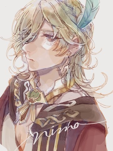 「絵茶でカーヴェ描いた 」|nima𓅪5/3超神の叡智のイラスト
