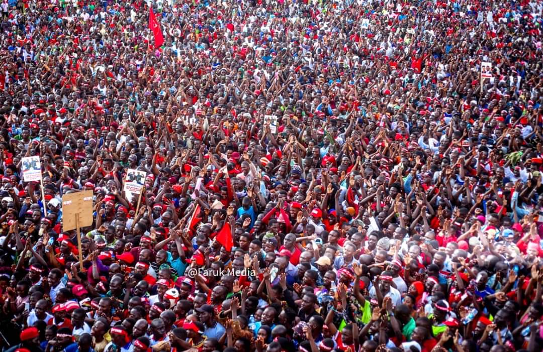 Thank You Luwero,Thank You Nakaseke,Nakasongola.. The Revolution has started Today...Long Live H.E.Kyagulanyi Sentamu