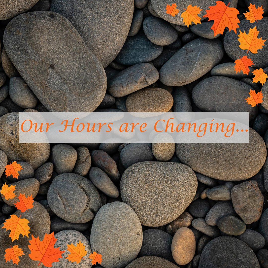 Although this week has been full of summer weather, Autumn is around the corner, so we are changing our hours. Starting tomorrow, our Saturday hours will be 9:00 a.m. - 1:00 p.m.! Have a great weekend, everyone! #autumn #fall #landscaping 🍂