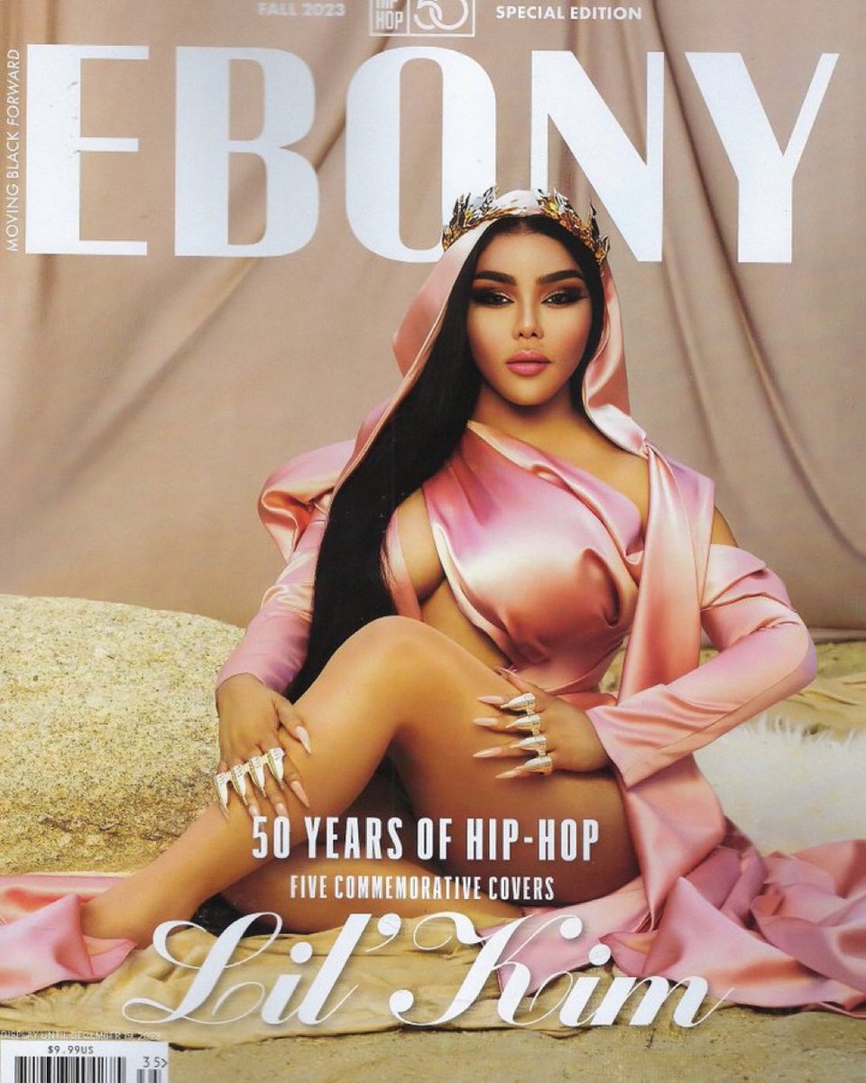 #LilKim 📸 #EbonyMagazine for #HipHop50