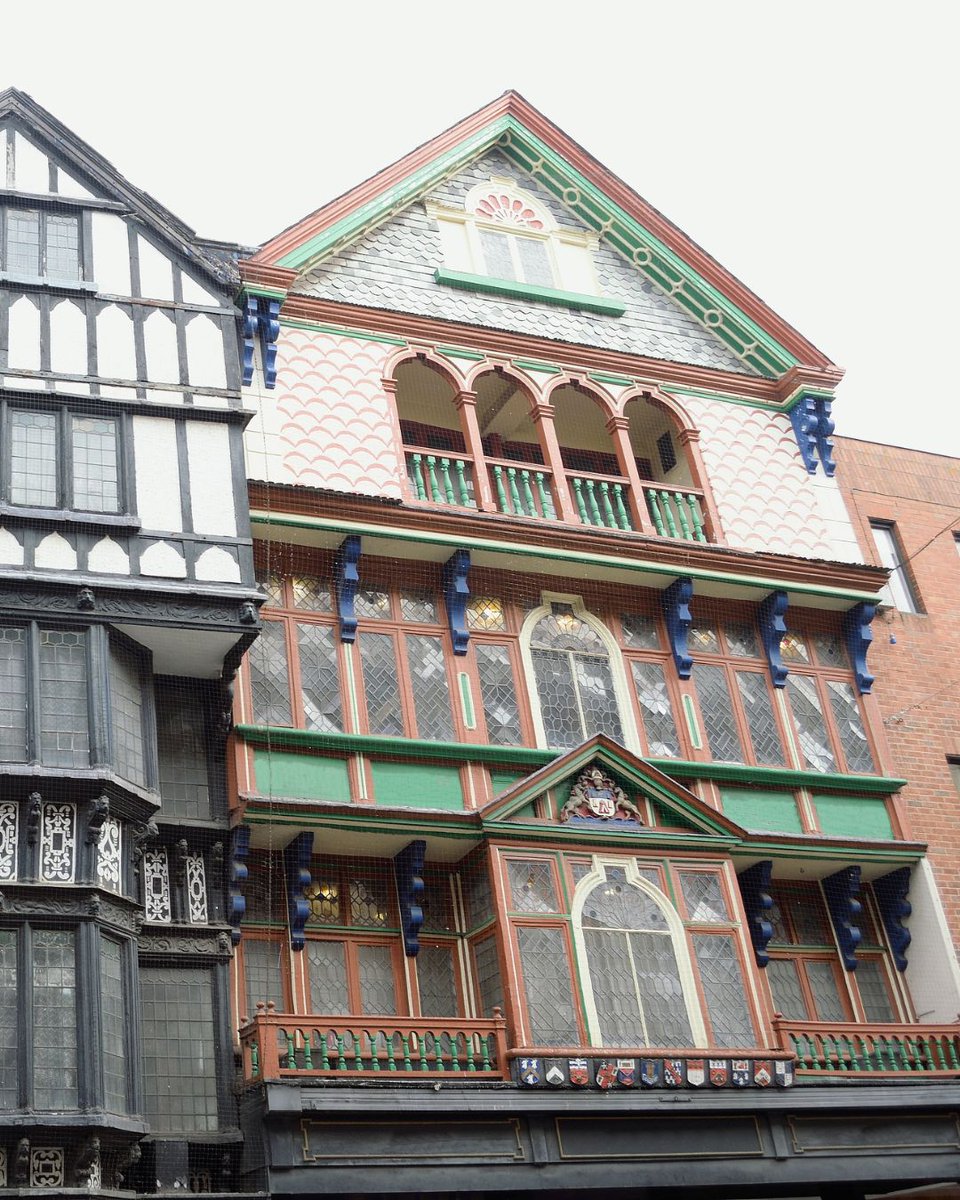 This stunning grade II listed building can be found on Exeter High Street. 

It was built around 1650 as a home for wealthy merchant, and was used as a dwelling house for judges and mayors.

📸 Ian Wool