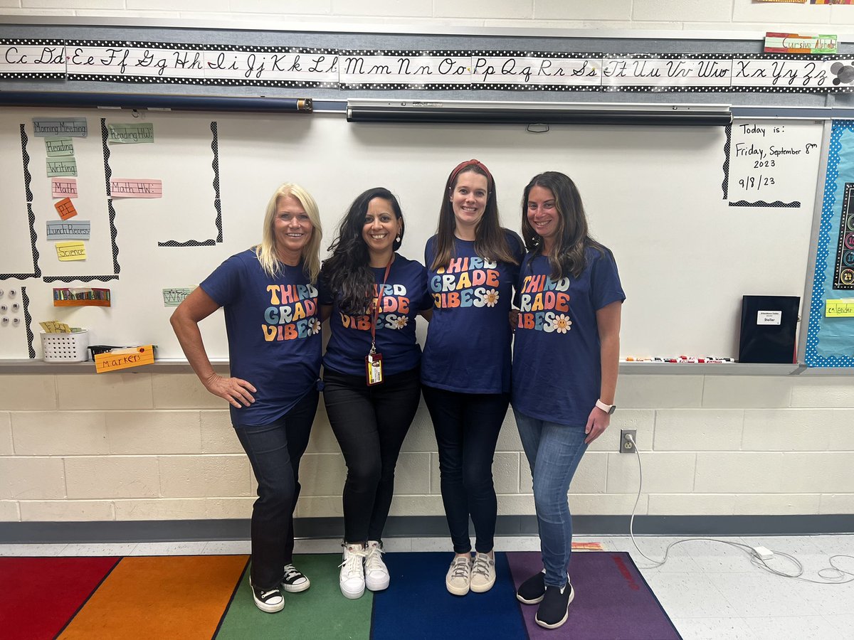 Third Grade Vibes, looking forward to a great year!