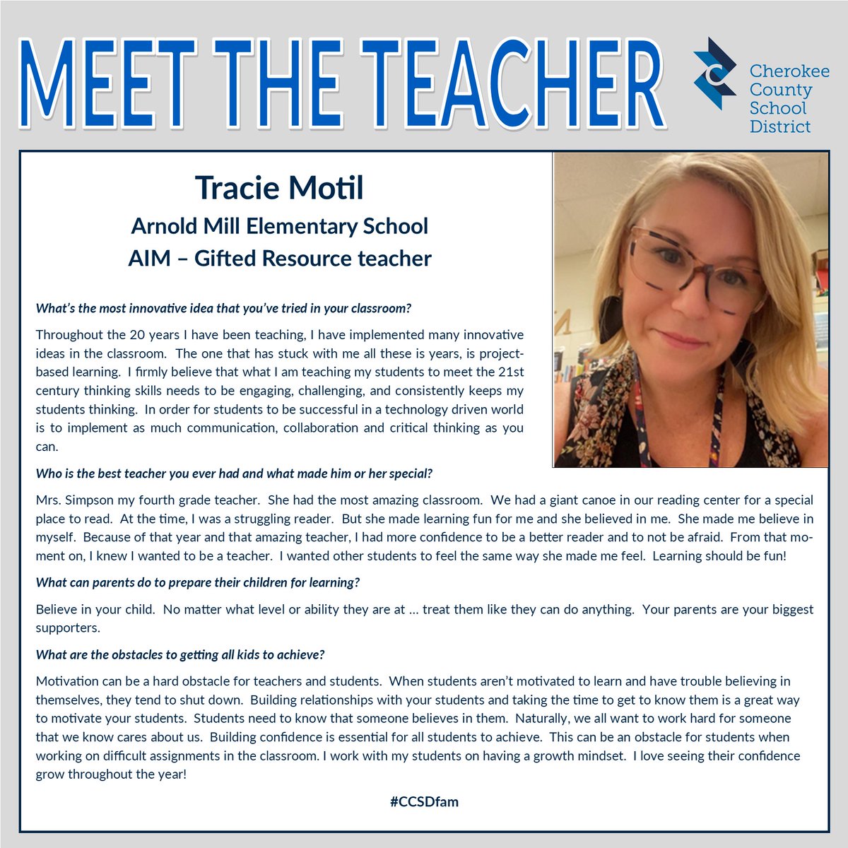 Cherokee Co. Schools tweet media