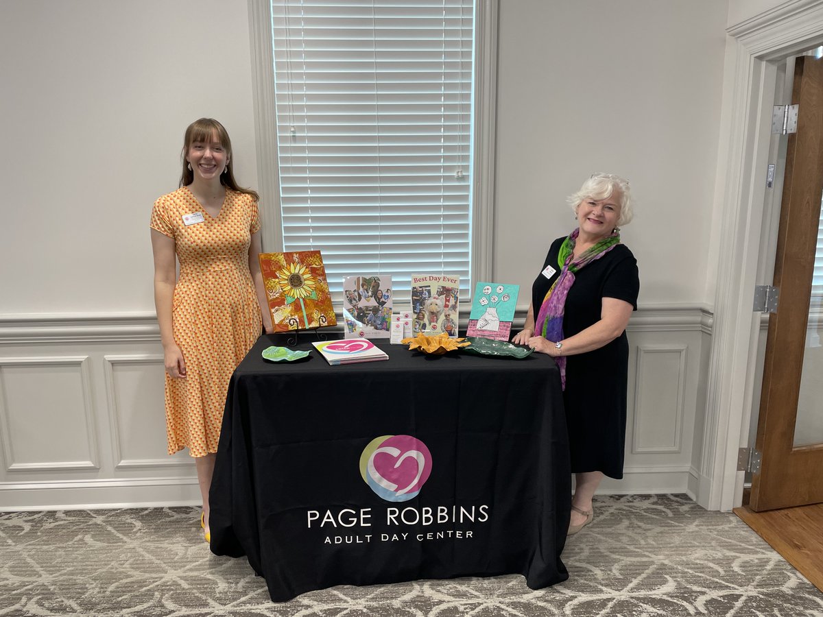 ThePowerYears's tweet photo. A big thank you to Page Robbins Adult Day Center for joining us at our inaugural session of The PowerYears Network! We thoroughly enjoyed exploring their "Best Day Ever" program and inspiring caregiver support. #PowerYears https://t.co/6kdJF4hQDW