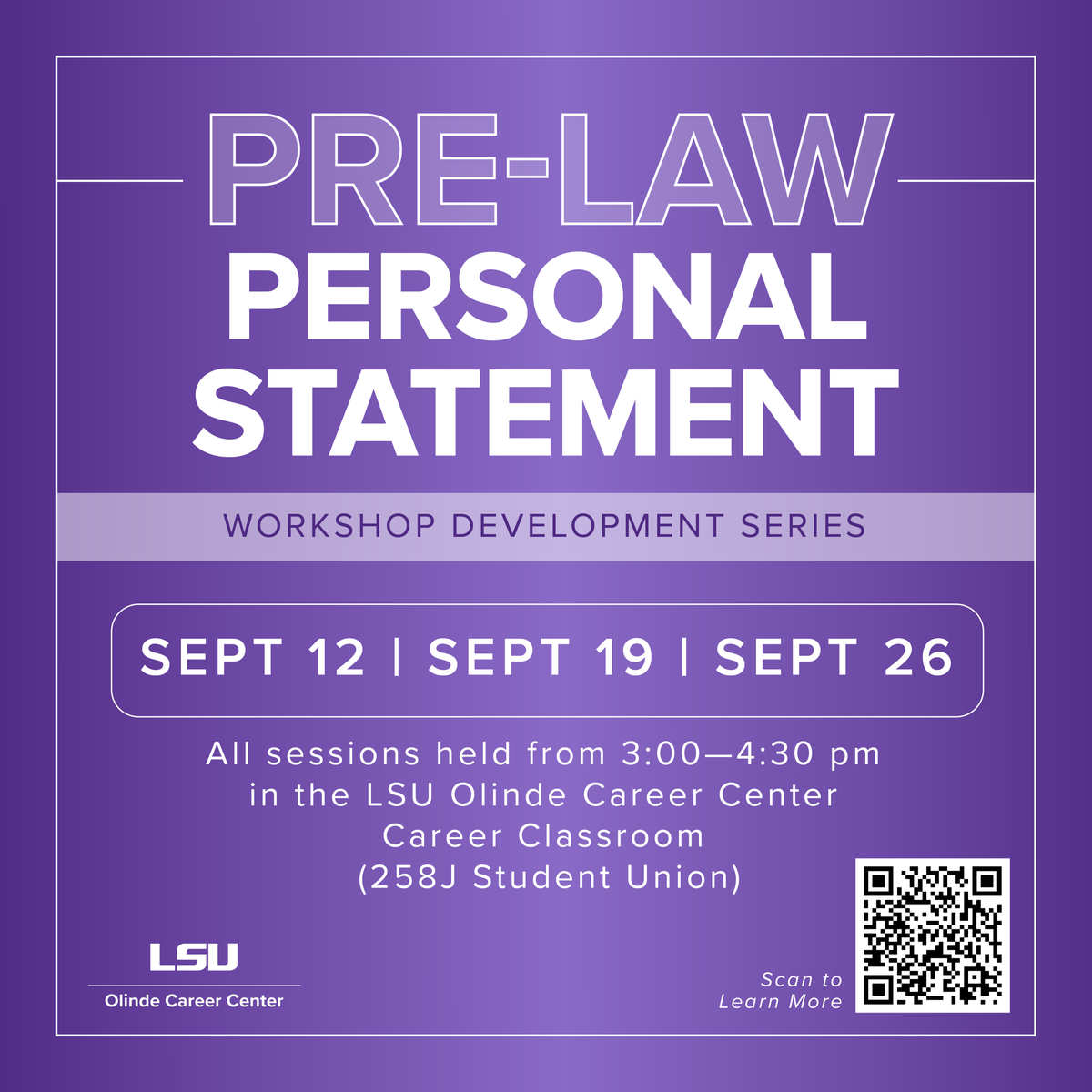What, like it's hard? 😉

Getting into law school starts with a captivating personal statement. 

To craft an acceptance-worthy personal statement, sign up for our Pre-Law Personal Statement Workshop Development Series ⚖️

Ready for law school? Check the link in bio to sign up ⤴