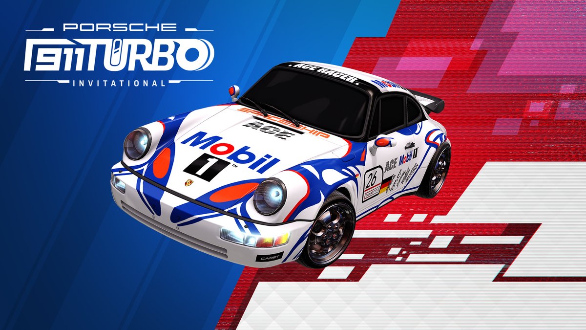 Watch the Porsche 911 Turbo Invitational and score the Mobil 1 Decal as a Fan Reward 🎁 Be sure to tune in today starting at 1 p.m. PT (8 p.m. UTC) 👀