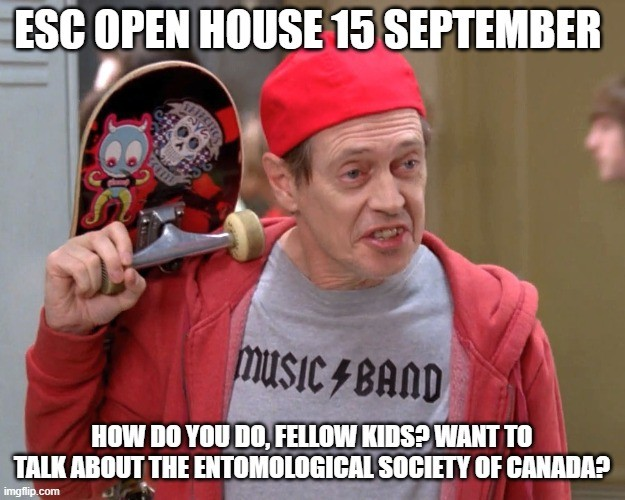 🪲Please join @CanEntomologist President Chris MacQuarrie (@CMacQuar) for a virtual open house on Sep 15 at 1 pm (Eastern time). ✅We'll be discussing student and early-career issues. Bring your comments, questions, and suggestions. 📧Check your email for how to connect.
