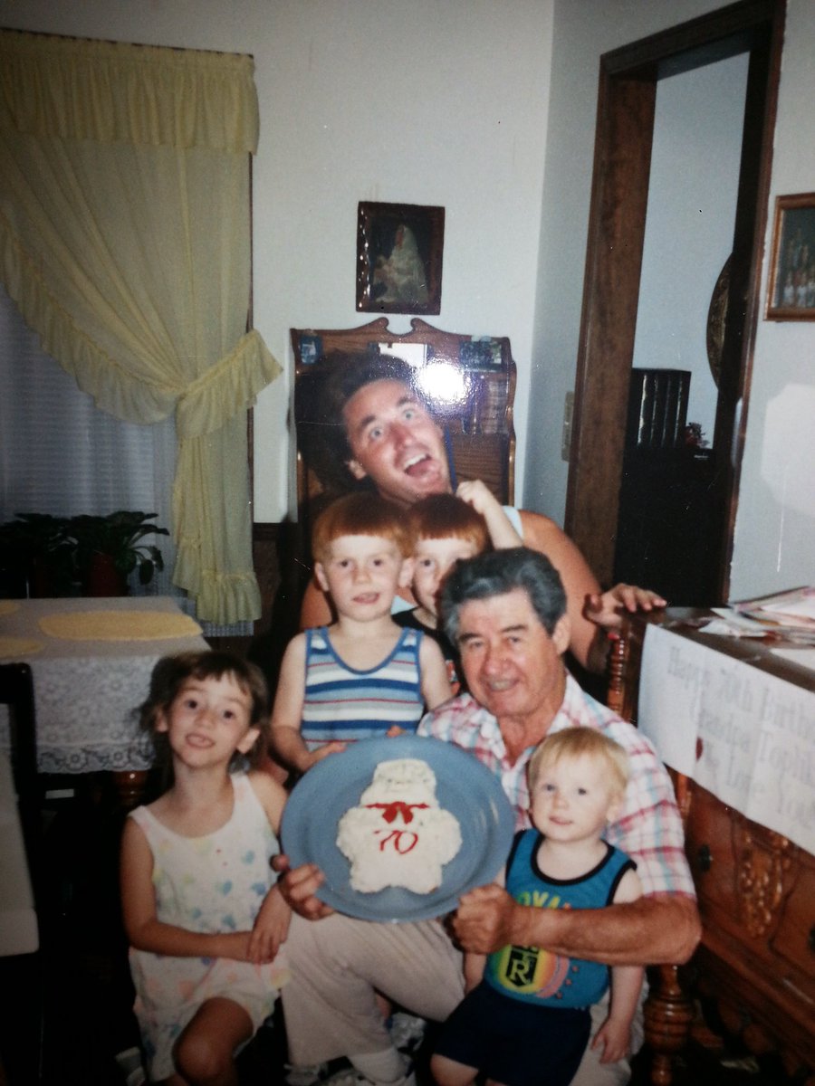 Phys_EDucate's tweet photo. Happy birthday, Grandpa Top! I bet Grandma has whipped up something special for you for your big day. You would have been 102 today!
#SillyDad #Throwback https://t.co/SOkwFdOtZO