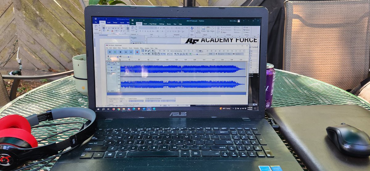 g_maccabee's tweet image. Seriously, this might be one of my favorite activities...sitting on my deck on a beautiful afternoon prepping to announce my first football game of the season! #BusyWeekend!