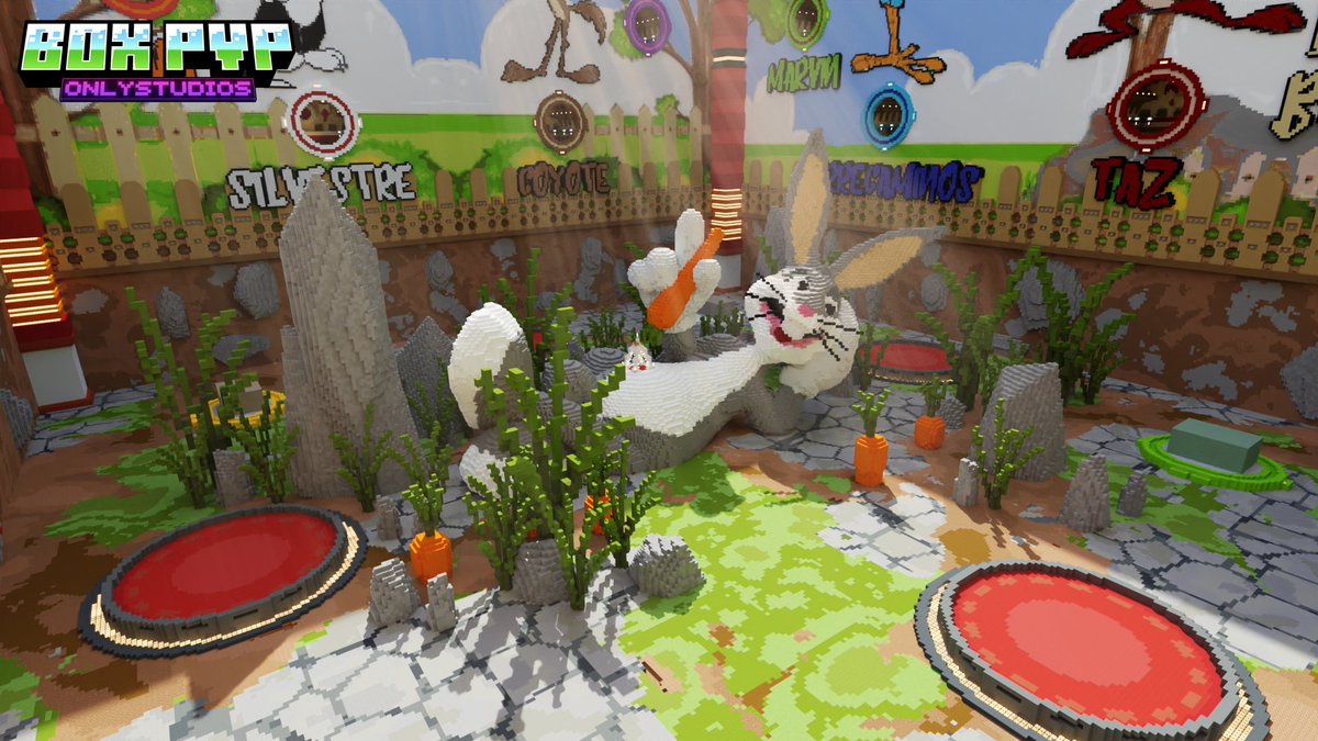 🐰LooneyBox🐰
✅ Vendido
📸<a href="/guipues10/">guipues</a> 
🧱<a href="/ElNegroPatto/">ElNegroPatto 🇺🇾</a> 

#boxpvp #build #Minecraftbuilds #minecraft #LooneyTunes #bugsbunny #Bugs