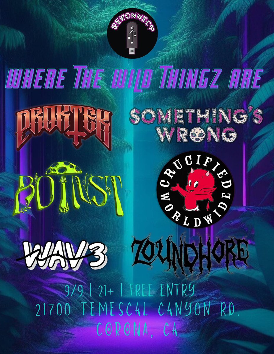 z0undhor3's tweet photo. tomorrow we rage , pull up on my friends & I . We got some dummy tunes to play from house , dnb , riddim & everything in between #rekonnect https://t.co/6o7vhH2z4i