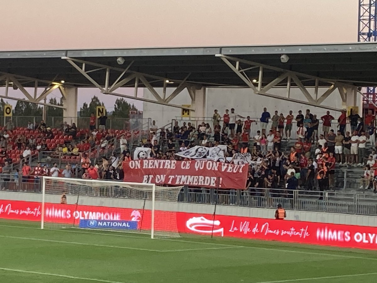 DiavoNimes's tweet image. LE NÎMES OLYMPIQUE 🔥 #NationalFFF