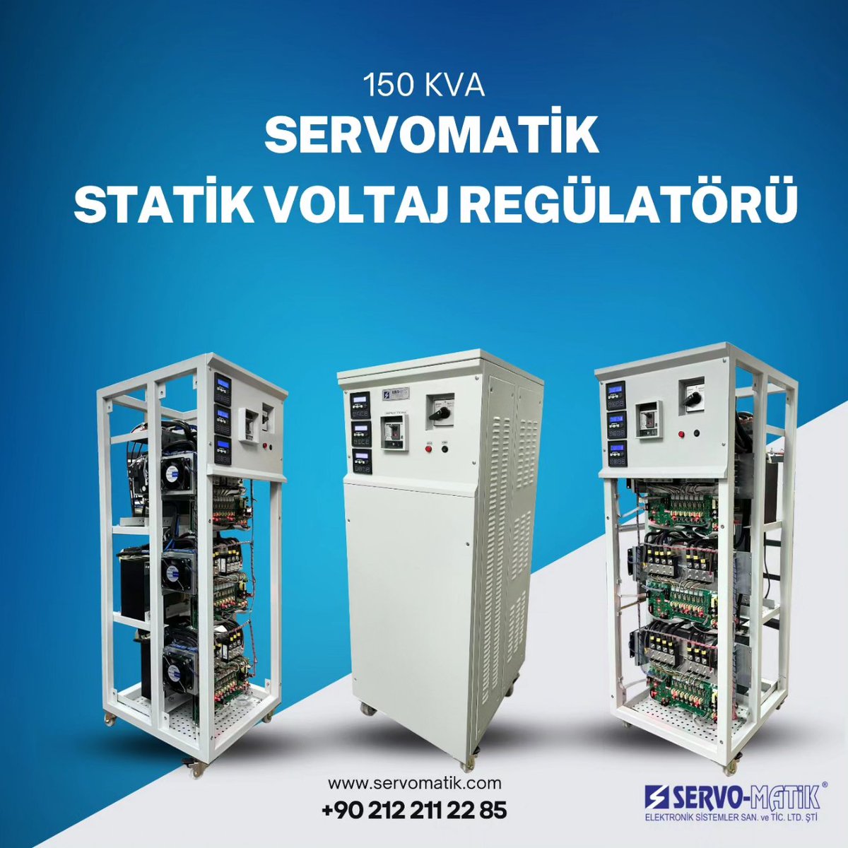 servomatik's tweet image. SERVOMATİK 
STATİK VOLTAJ REGÜLATÖRÜ

Static Voltage Stabilizer Custom Design

#Servomatik #voltagestabilizer
#statikvoltajregülatörü
#staticvoltagestabiliser