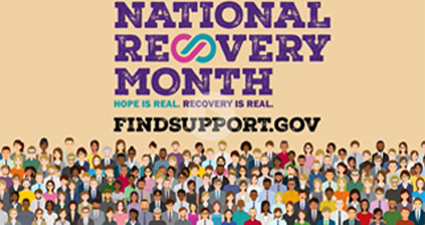 UMESCounseling's tweet photo. Support is essential for healing.  "The recovery journey isn’t just for the person with the substance use or mental health issue—it includes everyone who cares about them."#SAMHSA #nationalrecoverymonth @UMESATOD @UMESNews https://t.co/eZSW5f8JTx