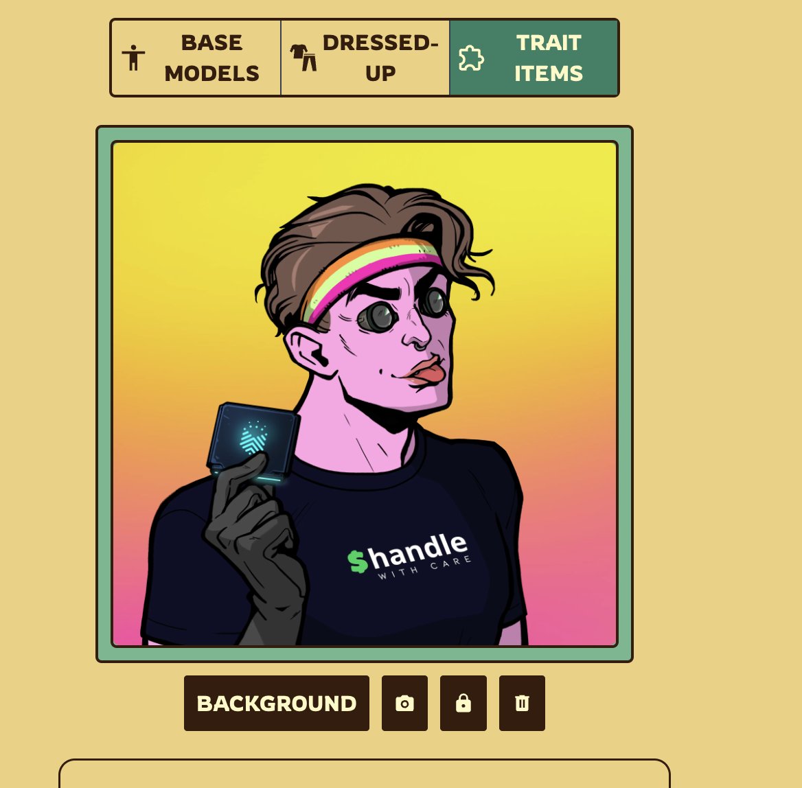 Just having fun playing dress-up. 😉
<a href="/discosolaris/">Disco Solaris</a> <a href="/adahandle/">$handle</a> #cardano
