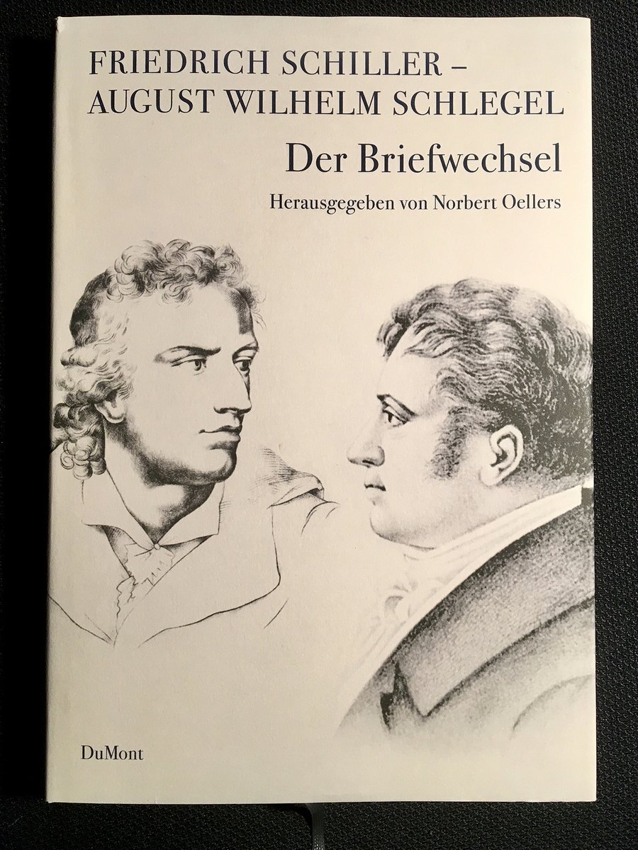 Möge Ihnen alles was Sie für den Genuß des Schönen, für die Verbreitung des Wahren und für den Ruhm unsrer Litteratur unternehmen bey guter Gesundheit und frohem Muthe auf das erwünschteste gelingen. 

August W. Schlegel (8.9.1767 – 12.5.1845) an Friedrich Schiller am 4.6.1795