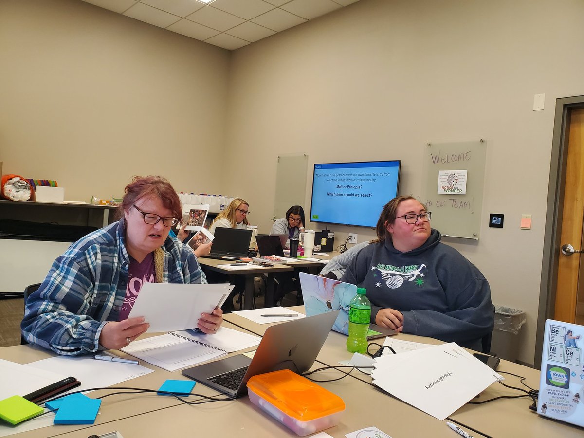 Today is a big day!! #oneyearinthemaking Fifth grade teachers are engaged in an integrated unit training. #youcandoitall #YouMatter