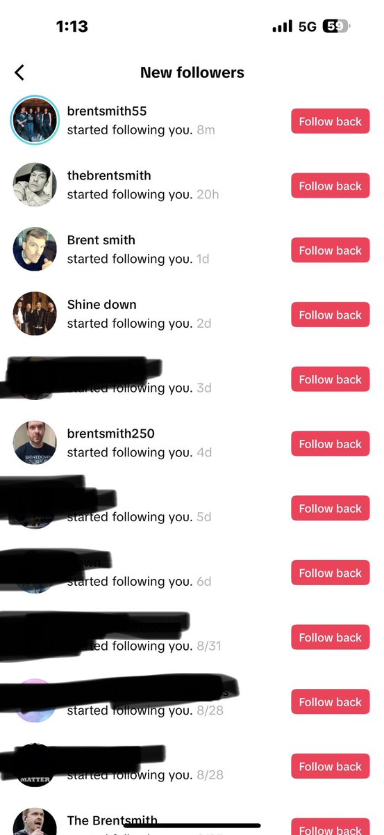 Gypsy_1962's tweet photo. @TheBrentSmith @Shinedown  you’re fake pages are killing me. !!!! 😅😂 https://t.co/Tnih13v5uG