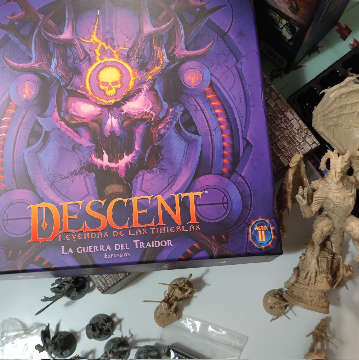 Ya ha llegado...

#Descent #DescentLegendsofthedark #ActII #Guerradeltraidor #Terrinoth