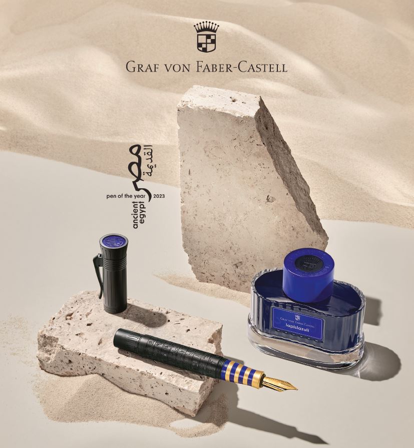nibsdotcom's tweet image. New Faber-Castell Ancient Egypt Limited Edition arriving in October: nibs.com/pens/faber-cas…