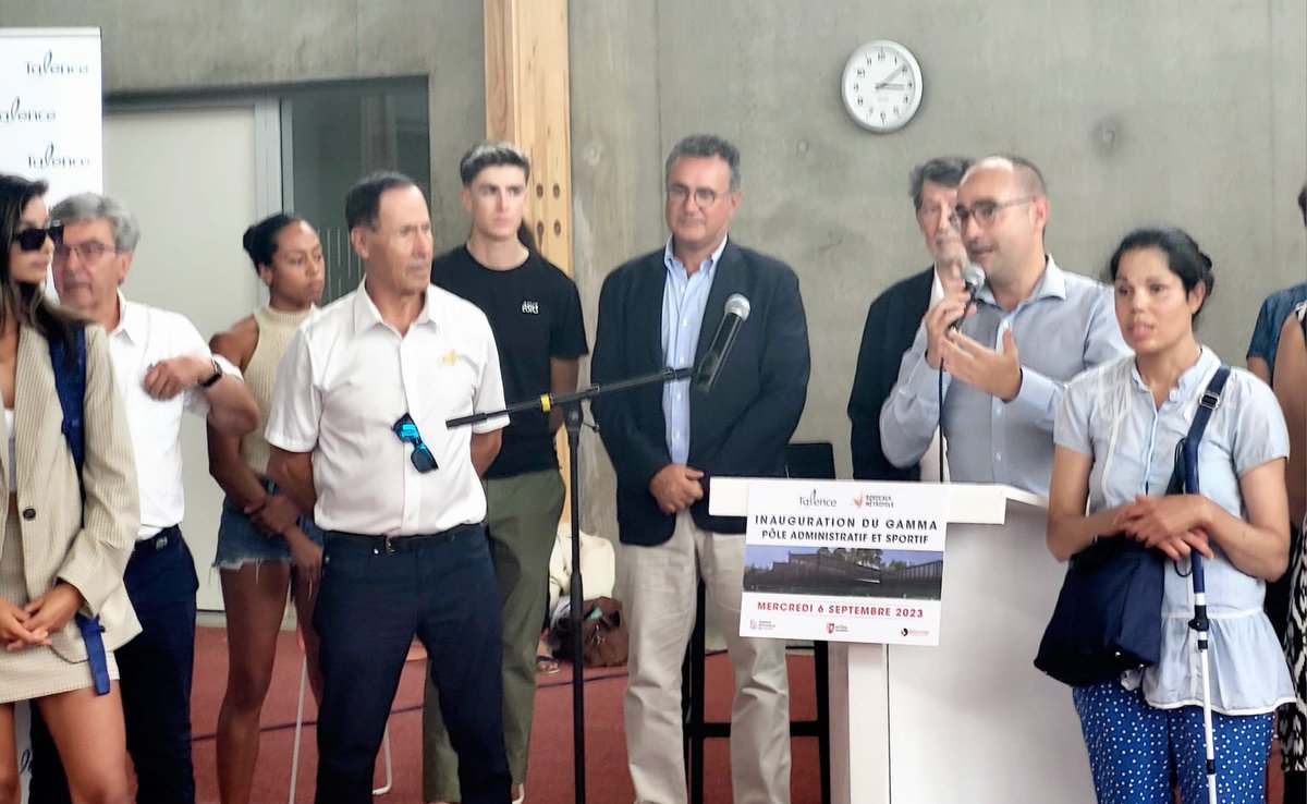 MtropoleCommun1's tweet photo. 👉Ce mercredi la Ville de Talence et Bordeaux Métropole ont inauguré le « GAMMA », Groupe d’Arts Martiaux, de Musculation et d’athlétisme.

#MetropoleCommunes #bordeauxmetropole #talence #gironde https://t.co/uEEav0CrQr
