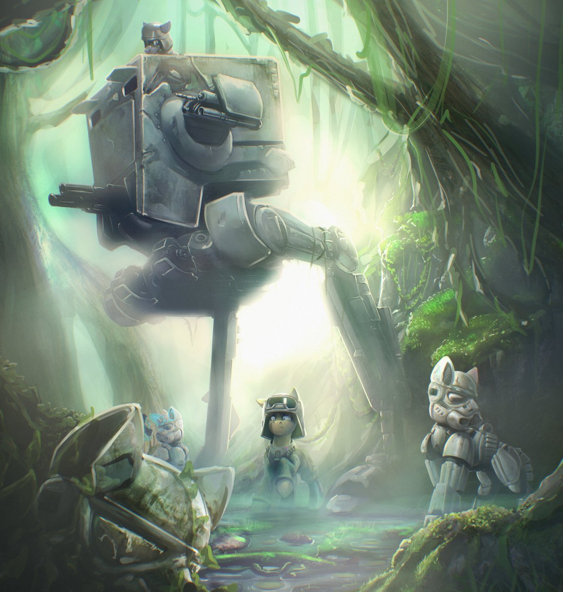 Another borderworld -hole deployment

Comm for teekaywuff

#mlp #pony #mylittlepony #art