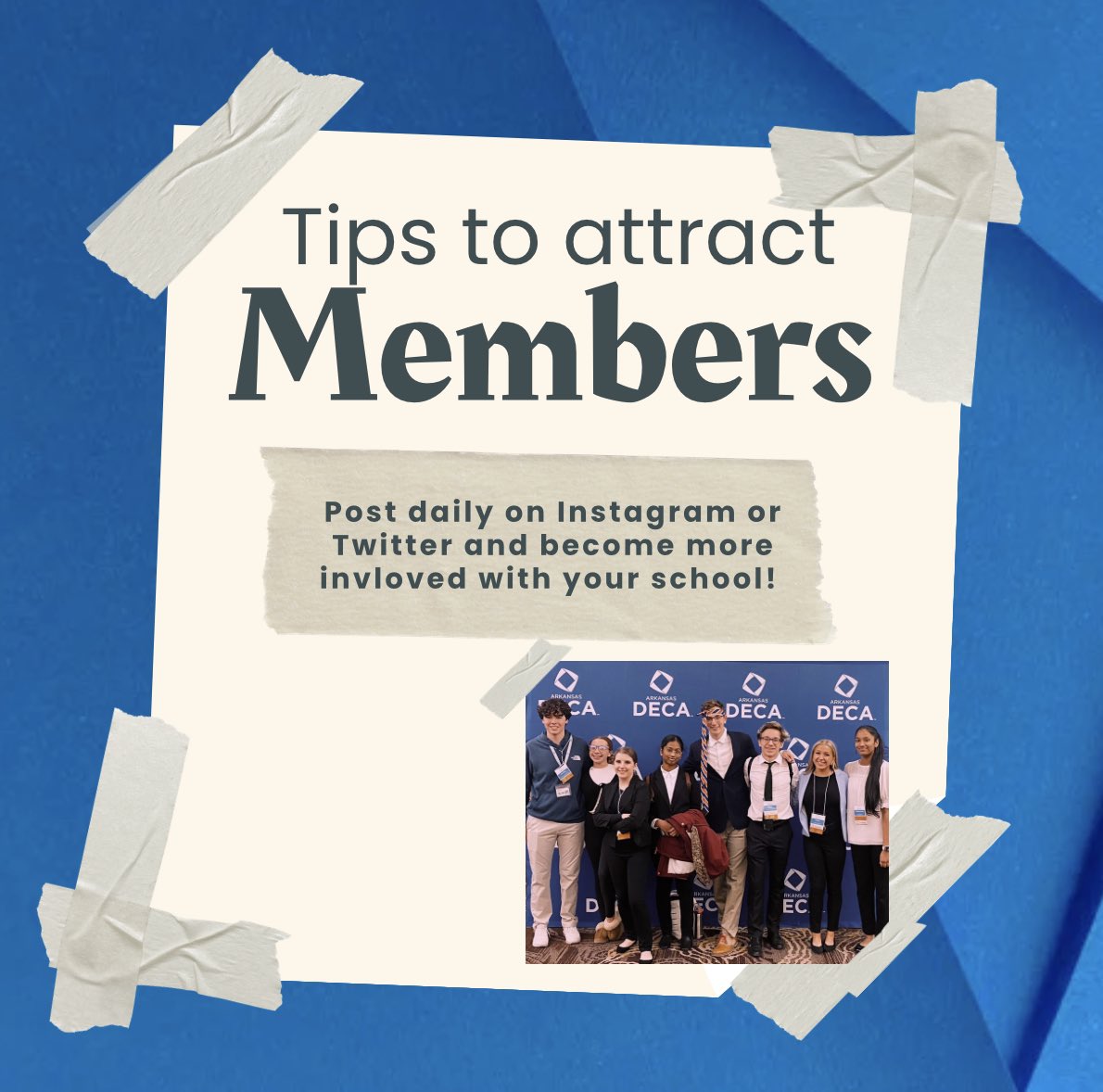 Just some tips and tricks to attract members!