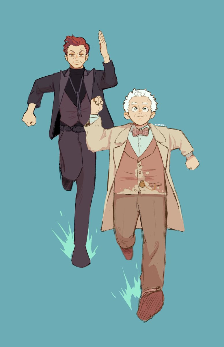 “If they’re together, they have nothing to be afraid of.” #goodomens