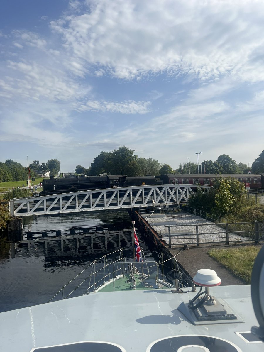 We have completed the @CaledonianCanal - HMS BITER is now on the East coast as we prepare for further tasking! Stay tuned to follow our east coast adventures!