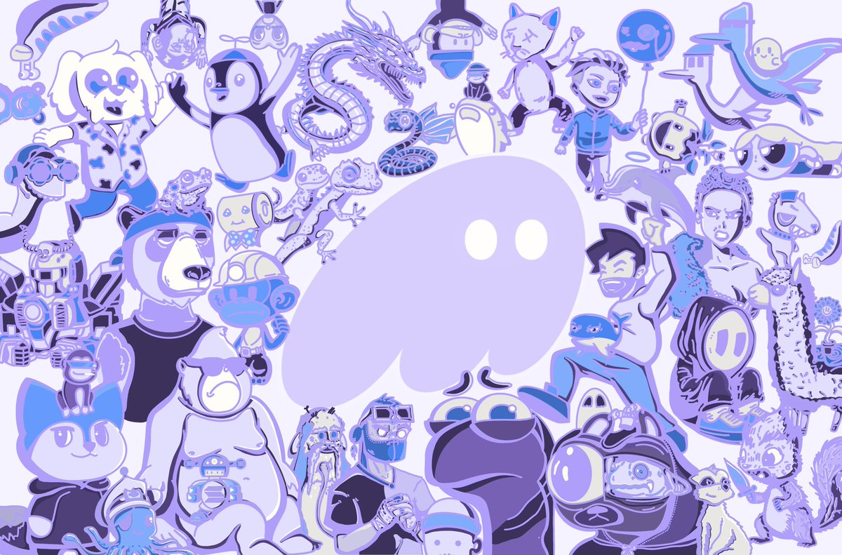 KnownAsNich's tweet photo. This is Solana. From the first on-chain generative collection, to some of the most recognizable icons in the community. 

Make sure you zoom in for easter eggs 

This is my way of presenting a hall of memories, enjoy.

link below 💜 https://t.co/z5dZrpmA8B